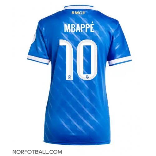 Billige Fotballdrakt Real Madrid Kylian Mbappe #10 Replika Tredjedrakt Dame 2025-26 Kortermet Billige Fotballdrakt Real Madrid Kylian Mbappe #10 Replika Tredjedrakt Dame 2025-26 Kortermet